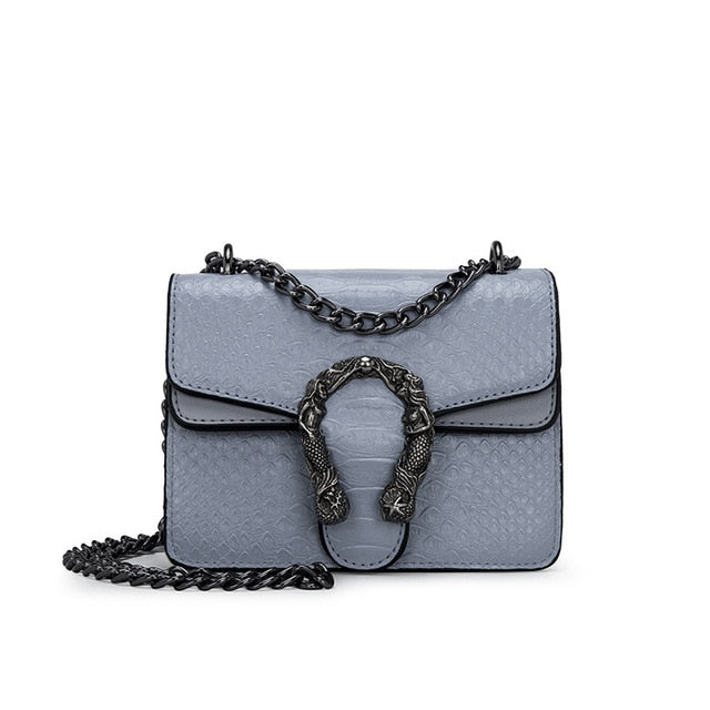 PALAZZO LUX Mini Grey Crossbody Bag™